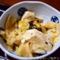 【豆腐とキャベツの卵とじ】簡単料理と献立
