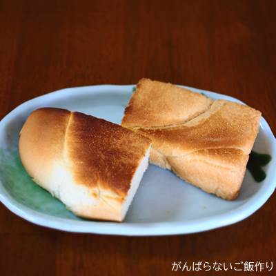 横浜食糧 無添加食パン トーストした耳