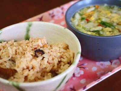 マルちゃん 五目釜めしと野菜スープ