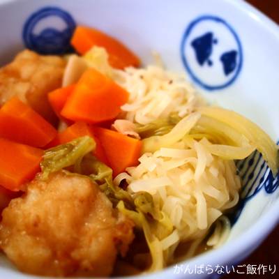 いかしゅうまい入り煮物